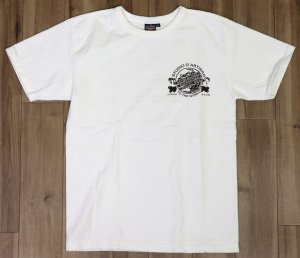 画像: 「STUDIO D'ARTISAN/ステュディオ・ダ・ルチザン」TO THE WORLD 吊り編みプリントＴシャツ【ホワイト】