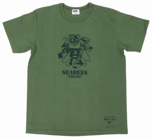 画像: 「Pherrow's/フェローズ」CAN DO! プリントTシャツ PMTシリーズ【G・グリーン】