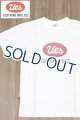 画像: 「UES/ウエス」UESビッグロゴ  プリントTシャツ【ホワイト】