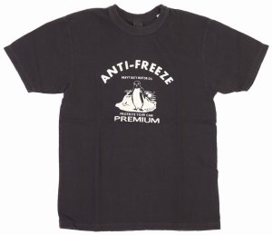 画像: 「UES/ウエス」ANTI-FREEZE  プリントTシャツ【ブラック】