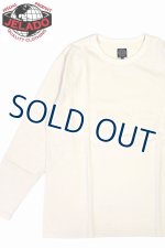 画像: 「JELADO/ジェラード」丸胴クルーネックロングスリーブTシャツ ワンウォッシュ【バニラ】