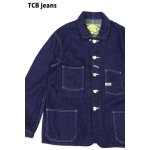 画像: 「TCB jeans/TCBジーンズ」キャットハートカバーオール【10ozデニム】