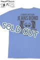 画像: 「STUDIO D'ARTISAN/ステュディオ・ダ・ルチザン」JEANS BOND プリントＴシャツ【ブルー】