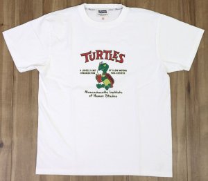 画像: 「Pherrow's/フェローズ」TURTLES プリントTシャツ PTシリーズ【ホワイト】