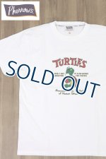 画像: 「Pherrow's/フェローズ」TURTLES プリントTシャツ PTシリーズ【ホワイト】
