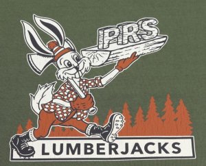 画像: 「Pherrow's/フェローズ」LUMBERJACKS プリントTシャツ PTシリーズ【サンドグリーン】