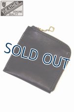 画像: 「Y'2 LEATHER/Y'2レザー」ホースハイドL字ウォレット【ブラック】