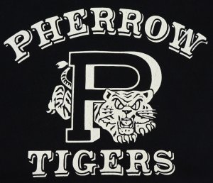 画像: 「Pherrow's/フェローズ」TIGERS プリントTシャツ PMTシリーズ【ブラック】