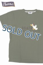 画像: 「Pherrow's/フェローズ」USAFA プリントTシャツ PTシリーズ【サンドグリーン】