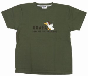 画像: 「Pherrow's/フェローズ」USAFA プリントTシャツ PTシリーズ【サンドグリーン】