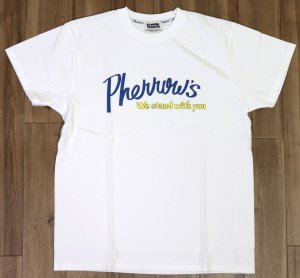 画像: 「Pherrow's/フェローズ」ウクライナ人道支援チャリティ プリントTシャツ PTシリーズ【ホワイト】