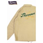 画像: 「Pherrow's/フェローズ」Pherrow's&Co刺繍コーチジャケット【ベージュ】