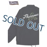 画像: 「Pherrow's/フェローズ」Pherrow's&Co刺繍コーチジャケット【ブラック】