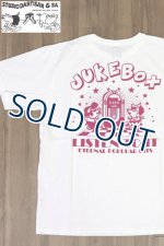 画像: 「STUDIO D'ARTISAN/ステュディオ・ダ・ルチザン」JUKEBOX プリントＴシャツ【ホワイト】