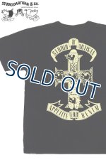 画像: 「STUDIO D'ARTISAN/ステュディオ・ダ・ルチザン」APPETITE FOR DENIM プリントＴシャツ【ブラック】