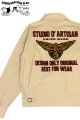 画像: 「STUDIO D'ARTISAN/ステュディオ・ダ・ルチザン」コットンサテン刺繍ジャケット【ベージュ】