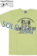 画像: 「STUDIO D'ARTISAN/ステュディオ・ダ・ルチザン」IMAGE プリントＴシャツ【L.グリーン】