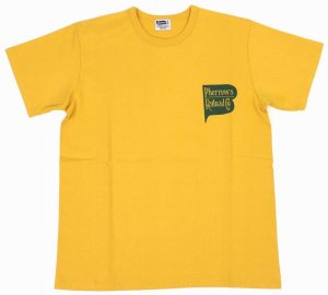 画像: 「Pherrow's/フェローズ」Railroad CoプリントTシャツ PMTシリーズ【マスタード】