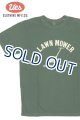 画像: 「UES/ウエス」LAWN MOWER プリントTシャツ【グリーン】