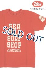 画像: 「UES/ウエス」SEAGULL プリントTシャツ【レッド】