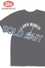 画像: 「UES/ウエス」LAWN MOWER プリントTシャツ【ネイビー】