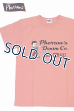 画像: 「Pherrow's/フェローズ」❝Tough❞プリントTシャツ PMTシリーズ【シタン】
