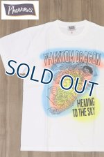 画像: 「Pherrow's/フェローズ」PHANTOM DRAGONプリントTシャツ【ホワイト】