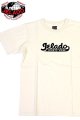 画像: 「JELADO/ジェラード」JELADOロゴ プリント丸胴クルーネックTシャツ【バニラ】