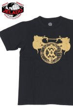 画像: 「JELADO/ジェラード」Cawme プリント丸胴クルーネックTシャツ【ブラック】