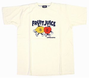 画像: 「Pherrow's/フェローズ」FRUIT JUICE プリントTシャツ PTシリーズ【S・ホワイト】