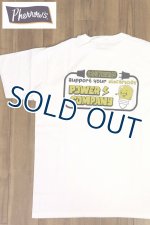 画像: 「Pherrow's/フェローズ」POWER COMPANY プリントTシャツ PTシリーズ【ホワイト】