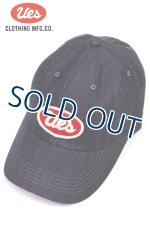 画像: 「UES/ウエス」デニムキャップ【UESロゴ レッド】