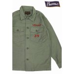 画像: 「Pherrow's/フェローズ」USAAF39 カスタムミリタリーシャツジャケット【オリーブ】