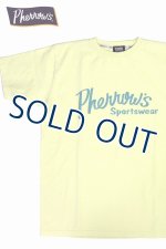 画像: 「Pherrow's/フェローズ」Pherrow'sロゴTシャツ PTシリーズ【B・イエロー】