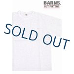 画像: 「BARNS OUT FITTERS /バーンズアウトフィッターズ」タフネック無地ポケット付きTシャツ【グレー】