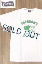 画像: 「Pherrow's/フェローズ」BUFFALOロゴTシャツ PTシリーズ【ホワイト】