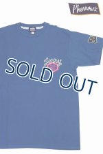 画像: 「Pherrow's/フェローズ」Lenny プリントTシャツ PTシリーズ【S・ブルー】
