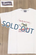 画像: 「Pherrow's/フェローズ」Husky Surf Club プリントTシャツ PTシリーズ【ホワイト】