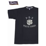 画像: 「Pherrow's/フェローズ」WHITE TIGERS プリントTシャツ PTシリーズ【S・ブラック】