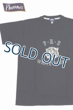 画像: 「Pherrow's/フェローズ」WHITE TIGERS プリントTシャツ PTシリーズ【S・ブラック】