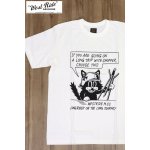 画像: 「WEST RIDE/ウエストライド」CAT  ヘビーウェイトプリントTシャツ【ホワイト】
