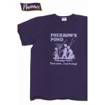 画像: 「Pherrow's/フェローズ」POND プリントTシャツ PMTシリーズ【エッグプラント】