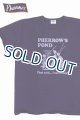 画像: 「Pherrow's/フェローズ」POND プリントTシャツ PMTシリーズ【エッグプラント】