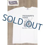 画像: 「Pherrow's/フェローズ」POND プリントTシャツ PMTシリーズ【ホワイト】