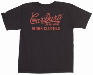 画像: 「STUDIO D'ARTISAN/ステュディオ・ダ・ルチザン」AGENCY 吊り編みプリントＴシャツ【チャコールブラック】