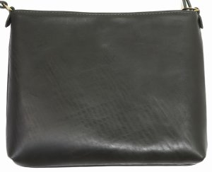 画像: 「Y'2 LEATHER/Y'2レザー」ナチュラルスカーホース サコッシュバッグ【オリーブ】