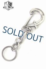 画像: 「INCEPTION/インセプション」Fホールカラビナキーホルダー【シルバー】