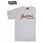 画像: 「Pherrow's/フェローズ」Pherrow'sロゴTシャツ PTシリーズ【杢グレー】