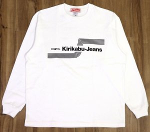 画像: 「KIRIKABU JEANS/キリカブジーンズ」OITA プリントロンT【ホワイト】