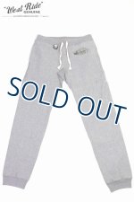 画像: 「WEST RIDE/ウエストライド」DRAGONプリント RW スウェットパンツ【杢グレー】